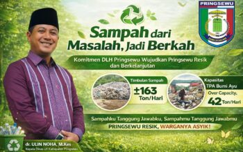 DLH Pringsewu Gaungkan “Sampah Jadi Berkah” – dr. Ulin Noha: Perubahan Dimulai dari Rumah
