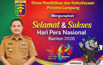 Peringati HPN 2026, Disdikbud Lampung Tekankan Peran Strategis Pers Awasi Dana Pendidikan