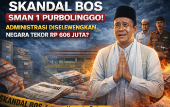 Skandal BOS SMAN 1 Purbolinggo! Administrasi Diselewengkan, Negara Tekor Rp 606 Juta?