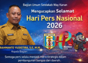 Bagian Umum Setdakab Way Kanan Ucapkan Selamat Hari Pers Nasional 2026