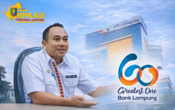 Plt. Kepala BPKAD Provinsi Lampung Ucapkan HUT ke-60 Bank Lampung