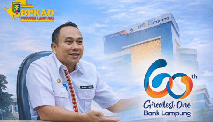 Plt. Kepala BPKAD Provinsi Lampung Ucapkan HUT ke-60 Bank Lampung