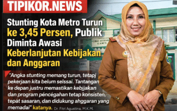 Prevalensi Stunting Kota Metro Turun Signifikan, Dinkes Tegaskan Komitmen Keberlanjutan Program