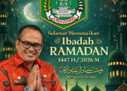 BAPENDA Lampung Tengah Sampaikan Ucapan Ramadan 1447 H/2026 M, Ajak Tingkatkan Integritas dan Pelayanan Publik