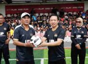 Sekda Lampung Buka Turnamen Mini Soccer IJP, Lapangan Hijau Satukan Pemerintah dan Insan Pers