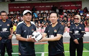 Sekda Lampung Buka Turnamen Mini Soccer IJP, Lapangan Hijau Satukan Pemerintah dan Insan Pers