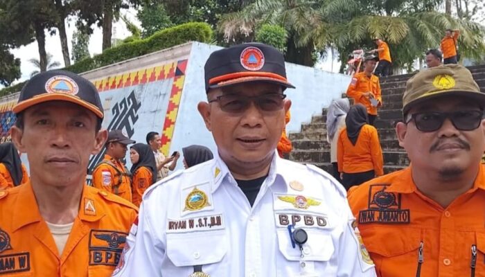 Kepala BPBD Kabupaten Tanggamus Irvan Wahyudi Paparkan Hasil SKM 2025, IKM Capai Kategori “Baik”