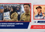 Pemkot Bandar Lampung Gulirkan Bantuan Beras untuk 43 Ribu Warga, Tiap Keluarga Dapat 5 Kg