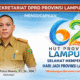 SEKRETARIAT DPRD PROVINSI LAMPUNG UCAPKAN SELAMAT HUT KE-62 PROVINSI LAMPUNG