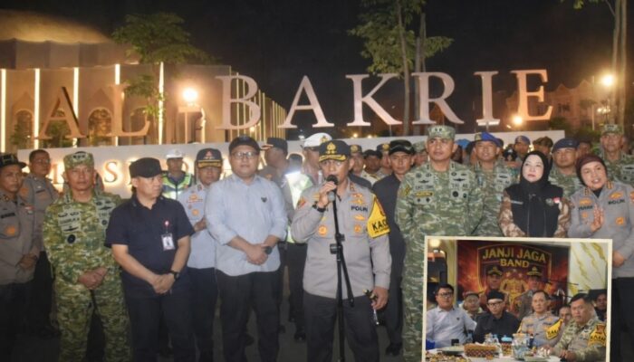 Ketua DPRD Lampung Pantau Kamtibmas Malam Takbiran Idul Fitri 1447 H