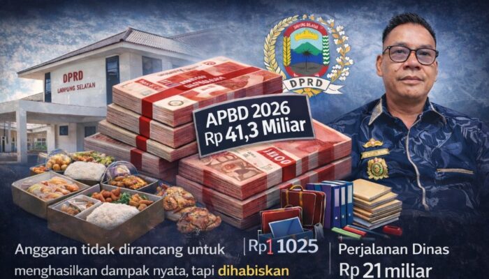 Bukan Sekadar Boros: APBD DPRD Lampung Selatan Diduga Dirancang untuk ‘Dihabiskan’