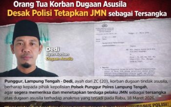 Orang Tua Korban Dugaan Asusila Desak Polisi Tetapkan JMN sebagai Tersangka