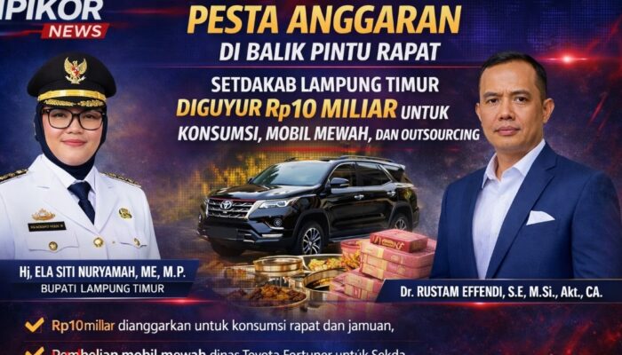 Pesta Anggaran di Balik Pintu Rapat