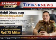 Mobil Dinas atau Mesin Anggaran?