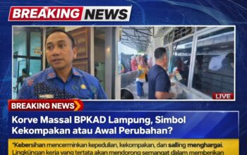 Korve Massal BPKAD Lampung, Simbol Kekompakan atau Awal Perubahan?
