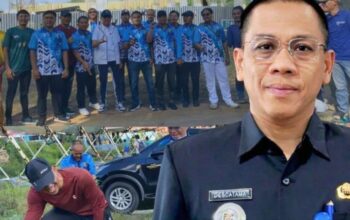 Sekretariat DPRD Lampung Ikut Serta dalam Kegiatan Korve di PKOR Way Halim