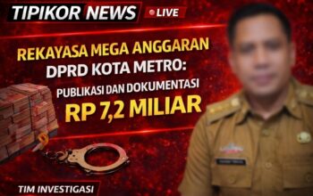 REKAYASA MEGA ANGGARAN DPRD KOTA METRO:  PUBLIKASI DAN DOKUMENTASI RP 7,2 MILIAR