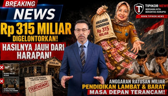 ANGGARAN RP 315 MILIAR HABIS, MUTU PENDIDIKAN DI LAMBAR JALAN DI TEMPAT?
