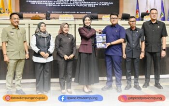 DPRD Lampung Gelar Rapat Paripurna LKPJ 2025