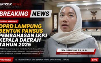 DPRD Lampung Bentuk Pansus Pembahasan LKPJ Kepala Daerah Tahun 2025