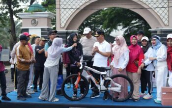 CFD Kembali Menggeliat di Kota Metro, Warga Padati Taman Kota Sejak Pagi