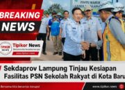 Sekdaprov Lampung Tinjau Kesiapan Fasilitas PSN Sekolah Rakyat di Kota Baru