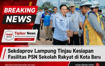 Sekdaprov Lampung Tinjau Kesiapan Fasilitas PSN Sekolah Rakyat di Kota Baru