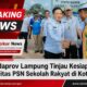 Sekdaprov Lampung Tinjau Kesiapan Fasilitas PSN Sekolah Rakyat di Kota Baru