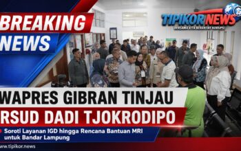 WAPRES GIBRAN TINJAU RSUD DADI TJOKRODIPO!
