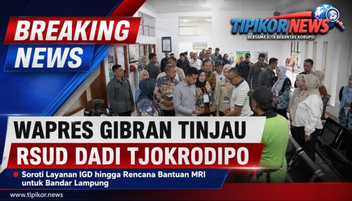 WAPRES GIBRAN TINJAU RSUD DADI TJOKRODIPO!