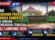 Dari Makanan Pasien hingga Komputer, Ini Rincian Pengadaan Terbesar RSJ Lampung 2026