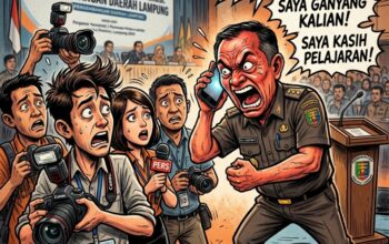 “Pejabat Anti Kritik?” Ancaman Kadis PSDA Lampung ke Wartawan Picu Kemarahan Publik