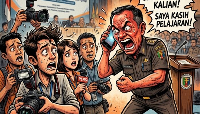 “Pejabat Anti Kritik?” Ancaman Kadis PSDA Lampung ke Wartawan Picu Kemarahan Publik