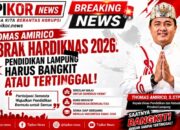 Thomas Amirico Gebrak Hardiknas 2026: Pendidikan Lampung Harus Bangkit atau Tertinggal!