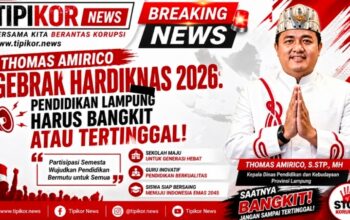 Thomas Amirico Gebrak Hardiknas 2026: Pendidikan Lampung Harus Bangkit atau Tertinggal!