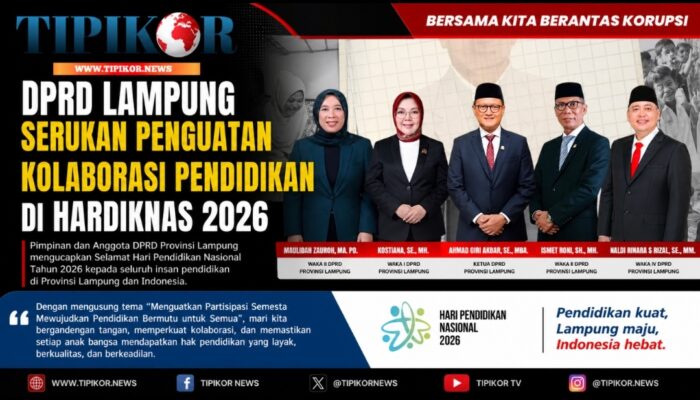 DPRD Lampung Serukan Penguatan Kolaborasi Pendidikan di Hardiknas 2026
