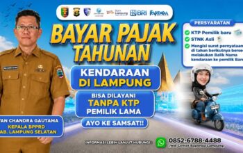 BPPRD Lampung Selatan Permudah Layanan Pajak Kendaraan, Tanpa KTP Pemilik Lama Tetap Dilayani