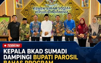 Kepala BKAD Sumadi Dampingi Bupati Parosil Bahas Program Strategis Nasional