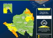 BPBD Lampung Keluarkan Peringatan Dini Cuaca Ekstrem: Warga Diminta Siaga Hujan Lebat dan Petir
