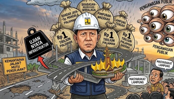 UJIAN NYATA INFRASTRUKTUR DI TANGAN M TAUFIQULLAH