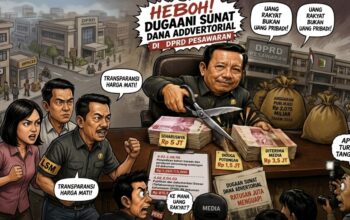 Heboh Dugaan Sunat Dana Advertorial di DPRD Pesawaran, Aparat Diminta Turun Tangan