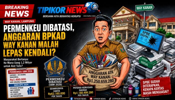 Permenkeu Dibatasi, Anggaran BPKAD Way Kanan Malah Lepas Kendali?