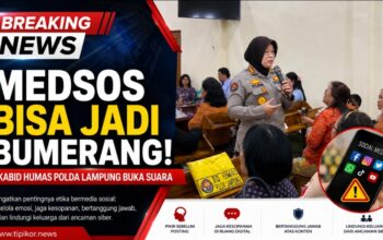 Medsos Bisa Jadi Bumerang! Kabid Humas Polda Lampung Buka Suara