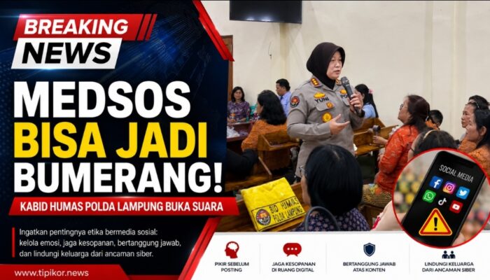 Medsos Bisa Jadi Bumerang! Kabid Humas Polda Lampung Buka Suara