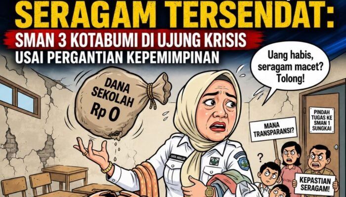 Kas Sekolah Nol, Seragam Tersendat: SMAN 3 Kotabumi di Ujung Krisis Usai Pergantian Kepemimpinan