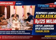 Pemprov Lampung Alokasikan Rp125 Miliar untuk Jaminan BPJS Kesehatan Tahun 2026