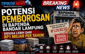 Potensi Pemborosan di Bapenda Bandar Lampung Diduga Lebih dari Rp1 Miliar per Tahun