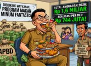 Disdikbud Way Kanan “Kenyang” Duluan, Anggaran Makan Minum Tembus Rp1,6 Miliar!