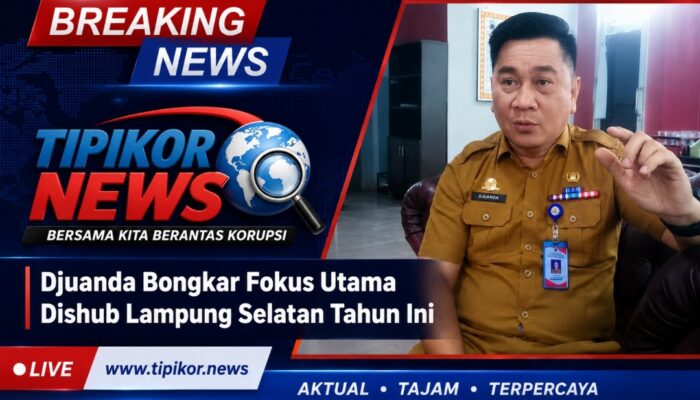 Djuanda Bongkar Fokus Utama Dishub Lampung Selatan Tahun Ini