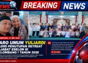Karo Umum Yuliardi Hadiri Penutupan Retreat Pejabat Eselon III Gelombang I Tahun 2026